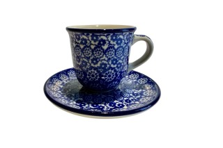 B10 Bunzlau Espresso mokje met schotel 2615X 70ml